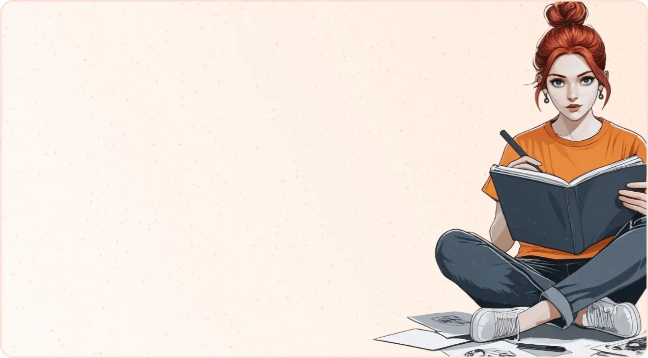 Szkicowanie autorskiego projektu - tatuażystka tworzy indywidualny design dostosowany do potrzeb i anatomii klienta