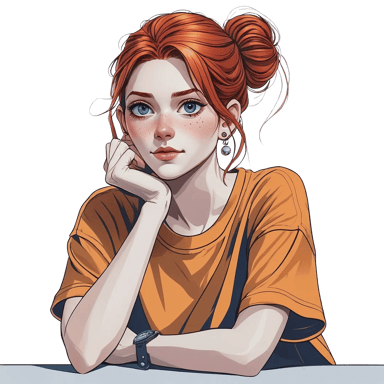 Portret Jowity - tatuażystki patrzącej wprost z ręką podpierającą głowę, wyrażająca spokój i profesjonalizm w branży tatuaży